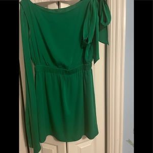 Milly mini green cocktail dress